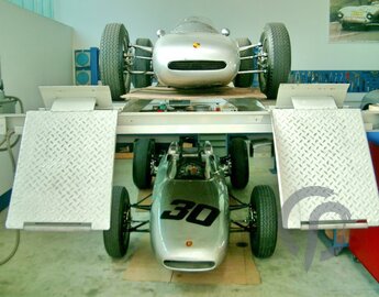 Der einzig komplett von Porsche entwickelte und gebaute Formel 1 Rennwagen