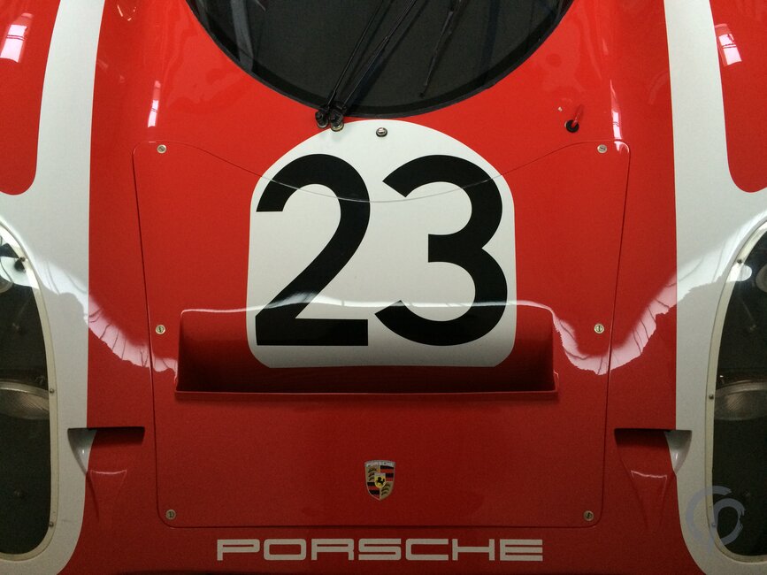 1970 - Le Mans - die Lackierung des Salzburg-Team 917