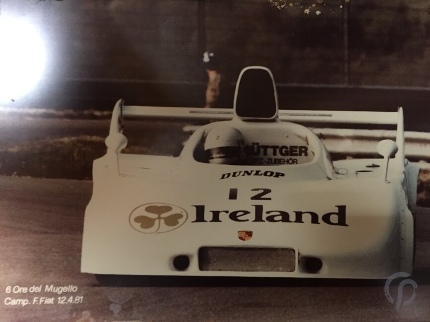 Der von uns betreute 908/03 Turbo im Renneinsatz. Hier mit Eddie Jordan, dem Gründer des späteren F1 Teams Jordan Grand Prix