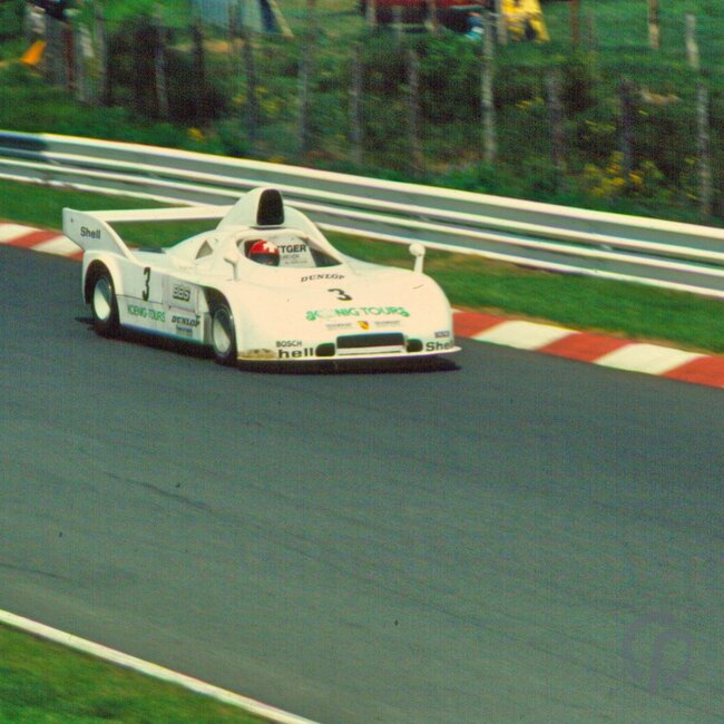 Herbert Müller im Porsche 908 Turbo. Die letzte Aufnahme vor seinem tödlichen Unfall wenige Kilometer später. 