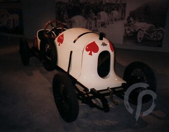 Der Austro Daimler Sascha bei der 50 Jahre Porsche Präsentation in Monterey Lacuna Seca