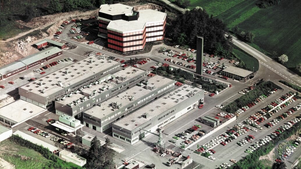 Porsche Entwicklungszentrum Weissach 1971