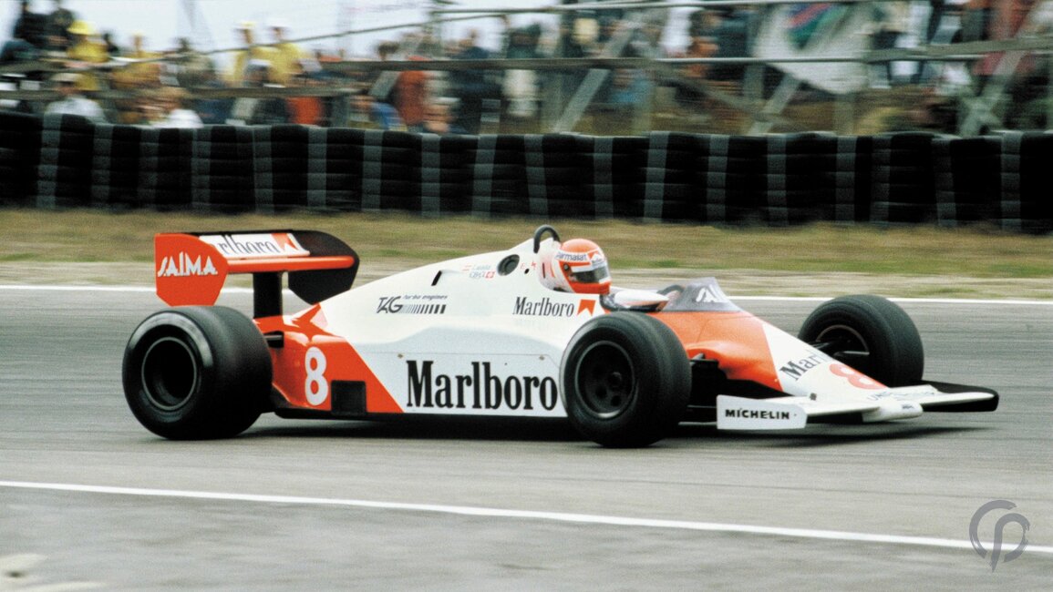 TAG Turbo Formel 1 Rennwagen 1983