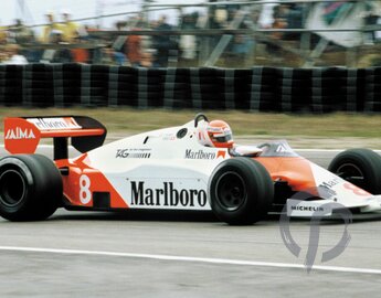 TAG Turbo Formel 1 Rennwagen 1983