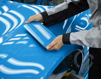 Porsche Überprüfung Lackfarbe