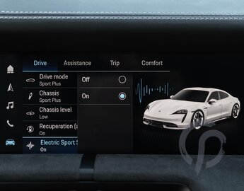 Porsche Taycan GTS Infotainmentsystem