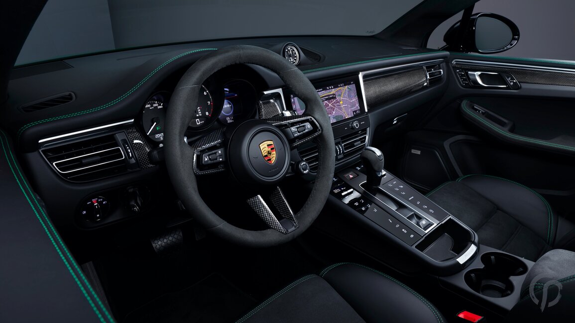 Der neue Macan GTS mit GTS Sport Paket Detailansicht Cockpit